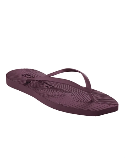Tapered Flip Flops - Burgundy - Sleepers 